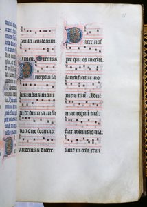 Pagina dal Missale de Paris, c.1475